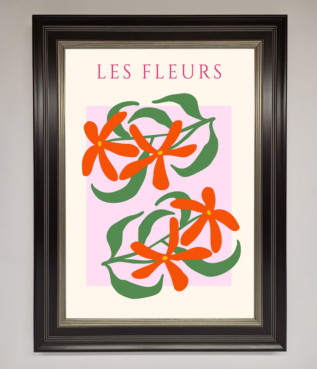 Les Fleurs Framed Print
