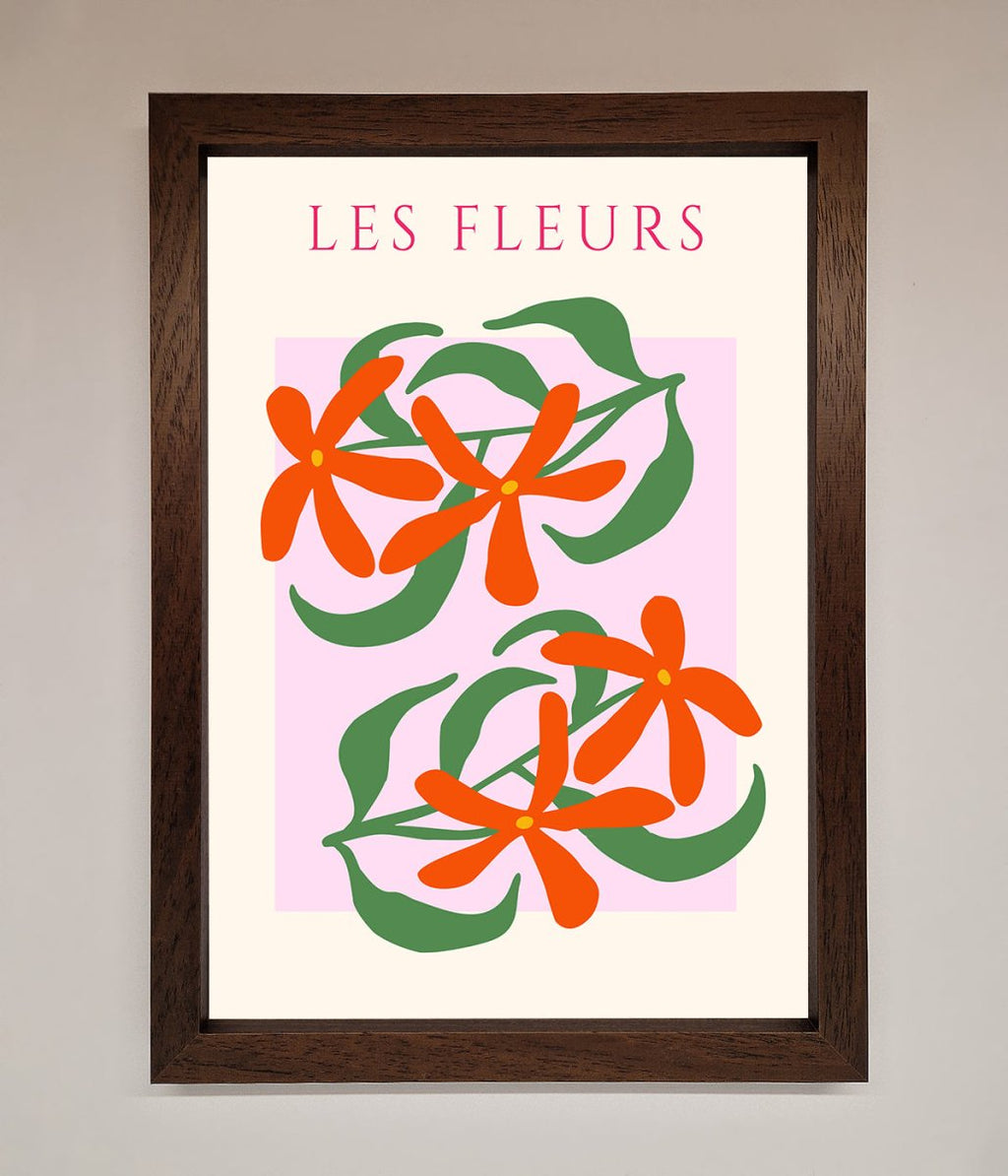 Les Fleurs Framed Print