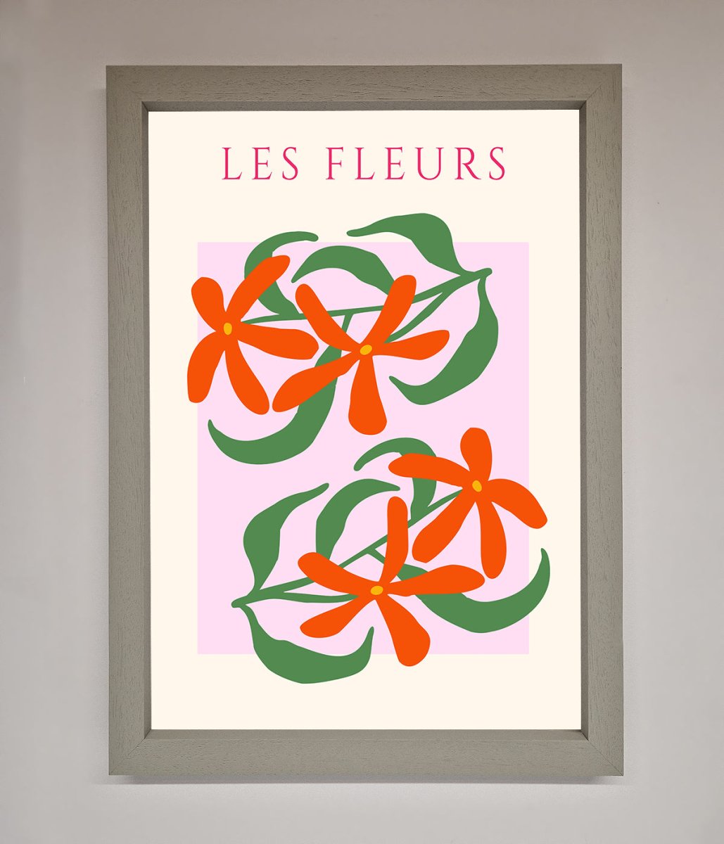 Les Fleurs Framed Print
