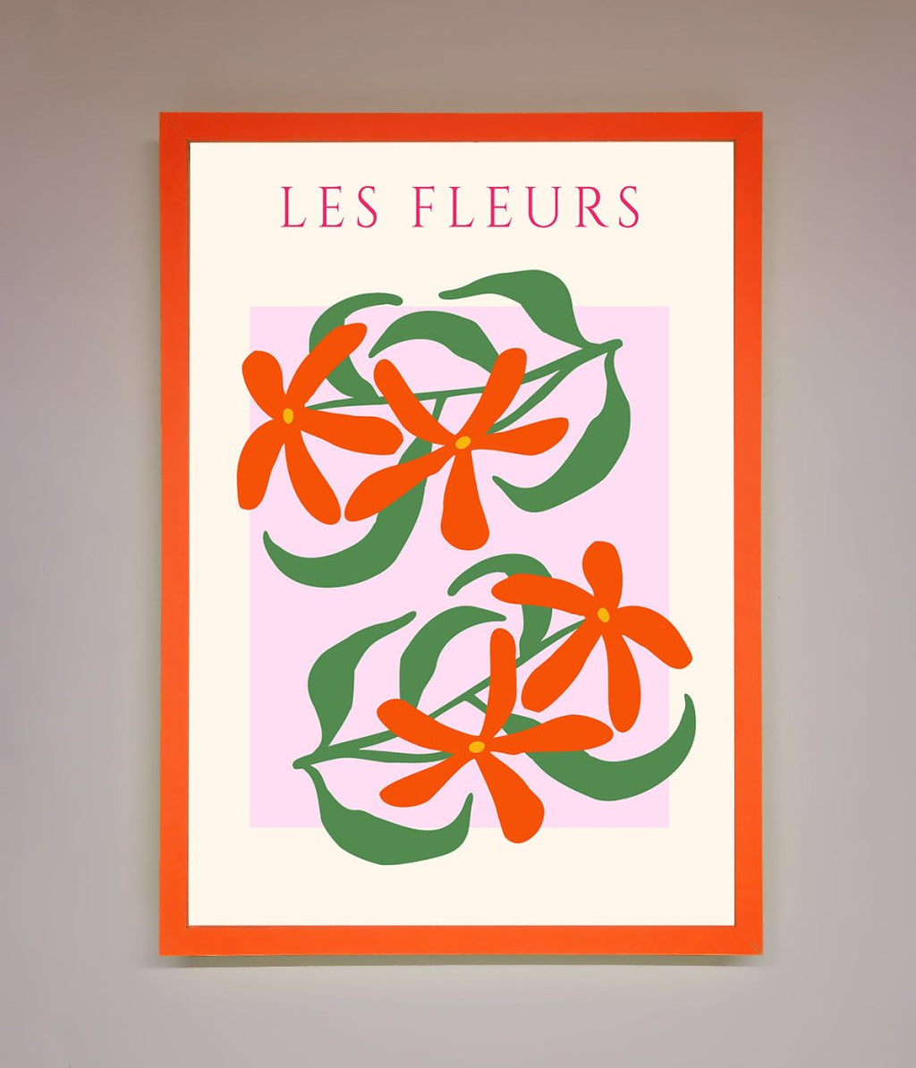 Les Fleurs Framed Print