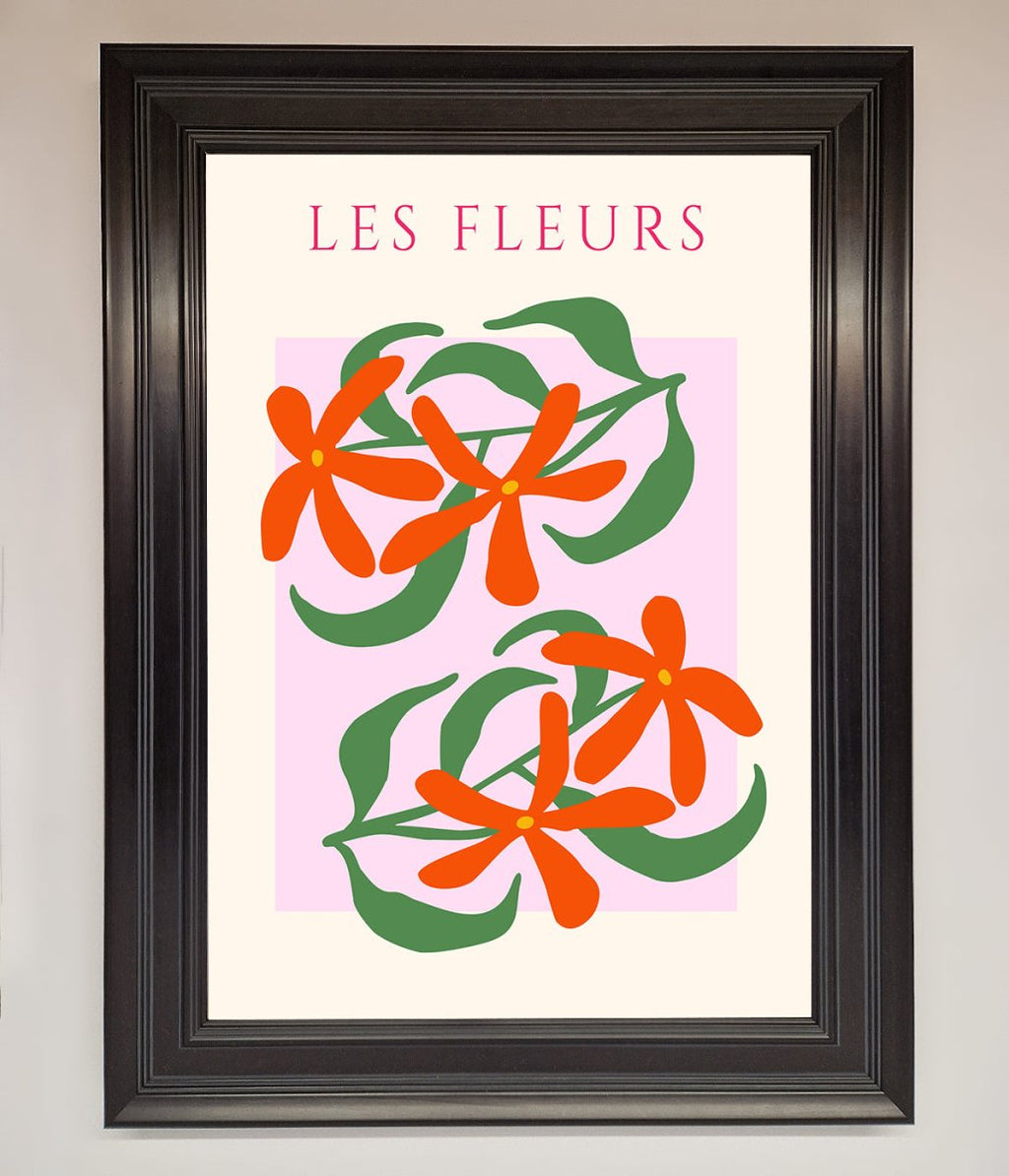 Les Fleurs Framed Print