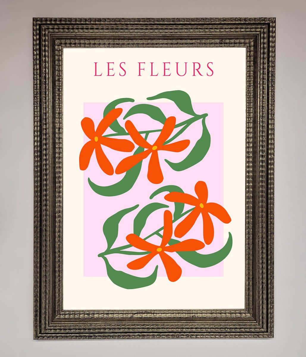 Les Fleurs Framed Print
