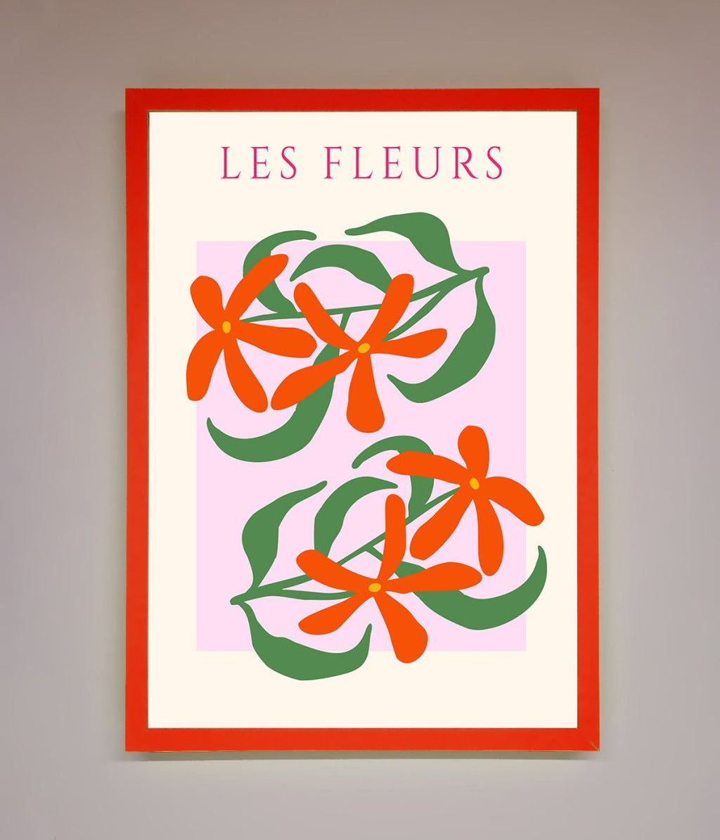 Les Fleurs Framed Print