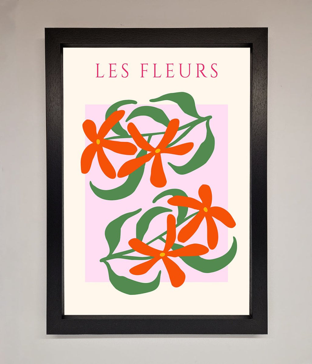 Les Fleurs Framed Print