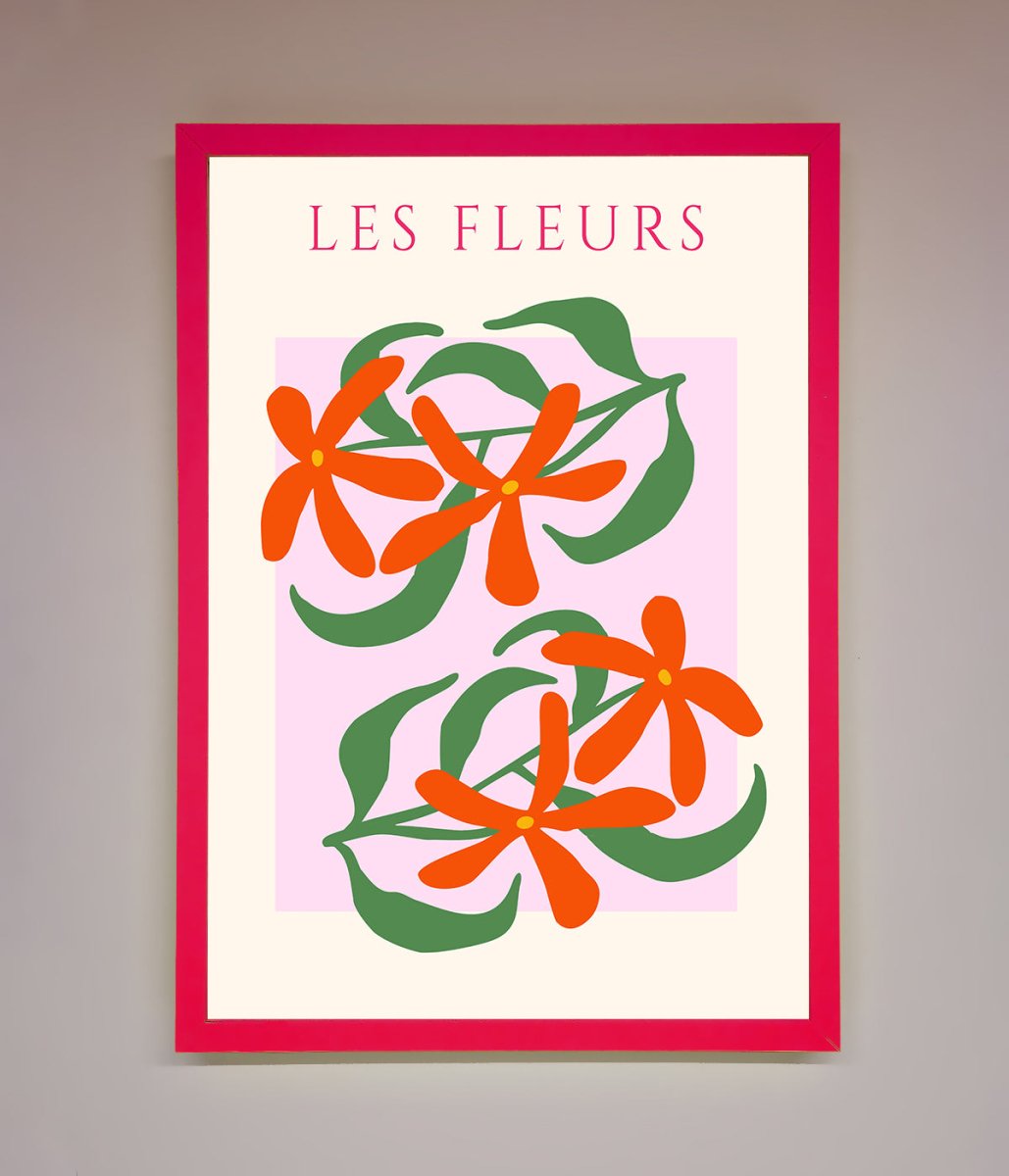 Les Fleurs Framed Print
