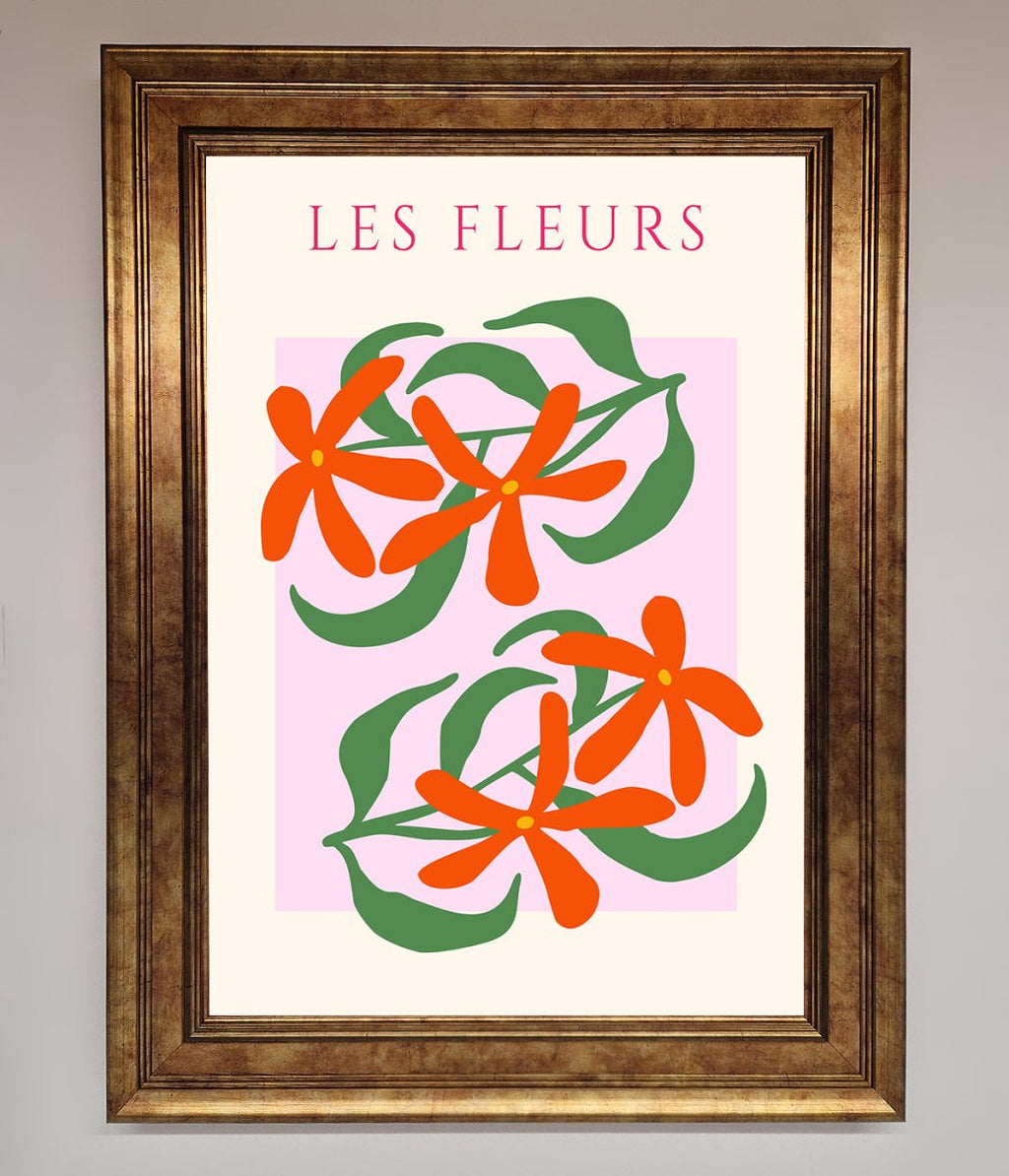 Les Fleurs Framed Print