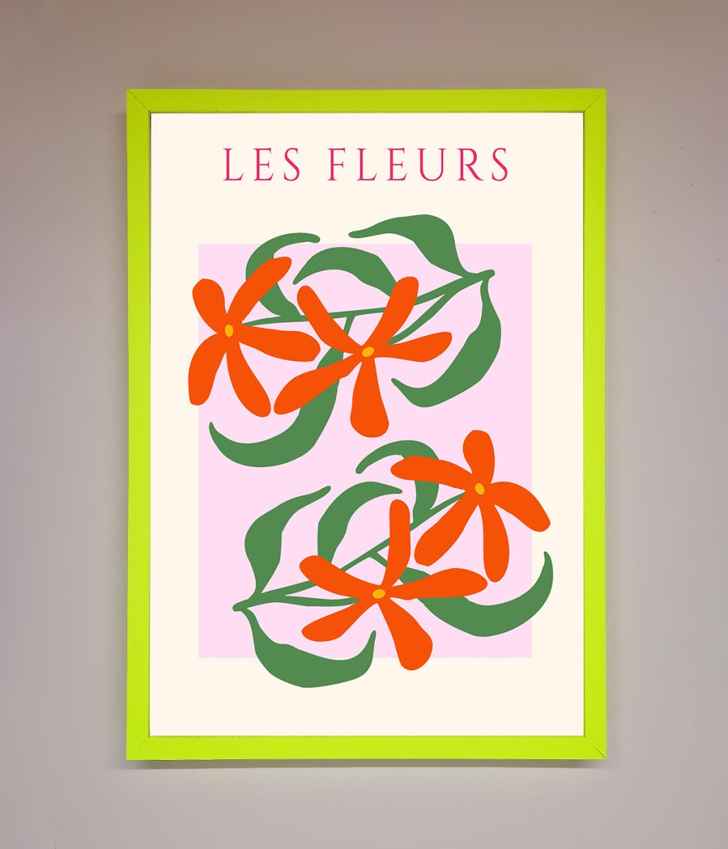 Les Fleurs Framed Print