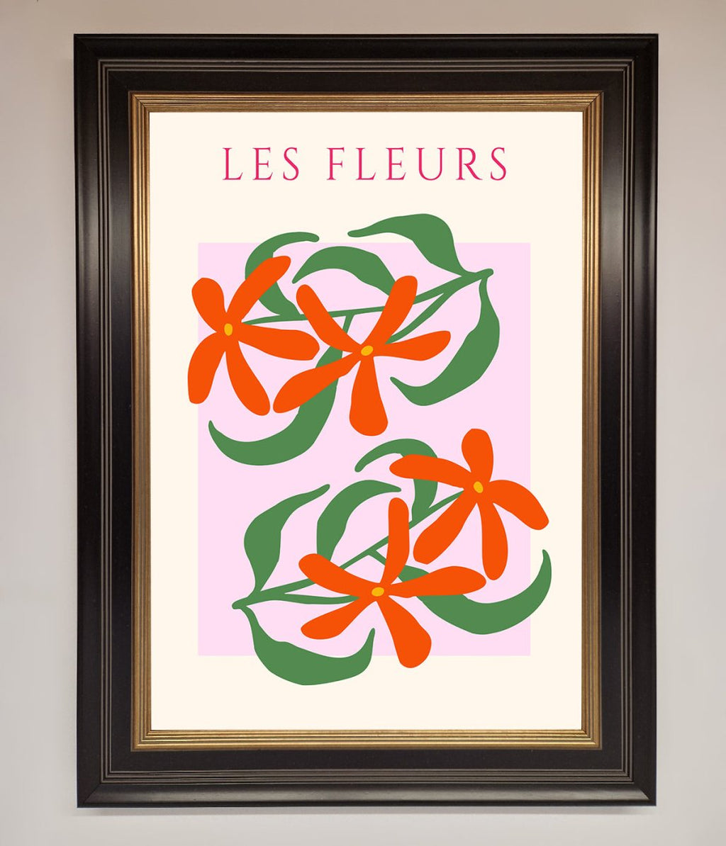 Les Fleurs Framed Print