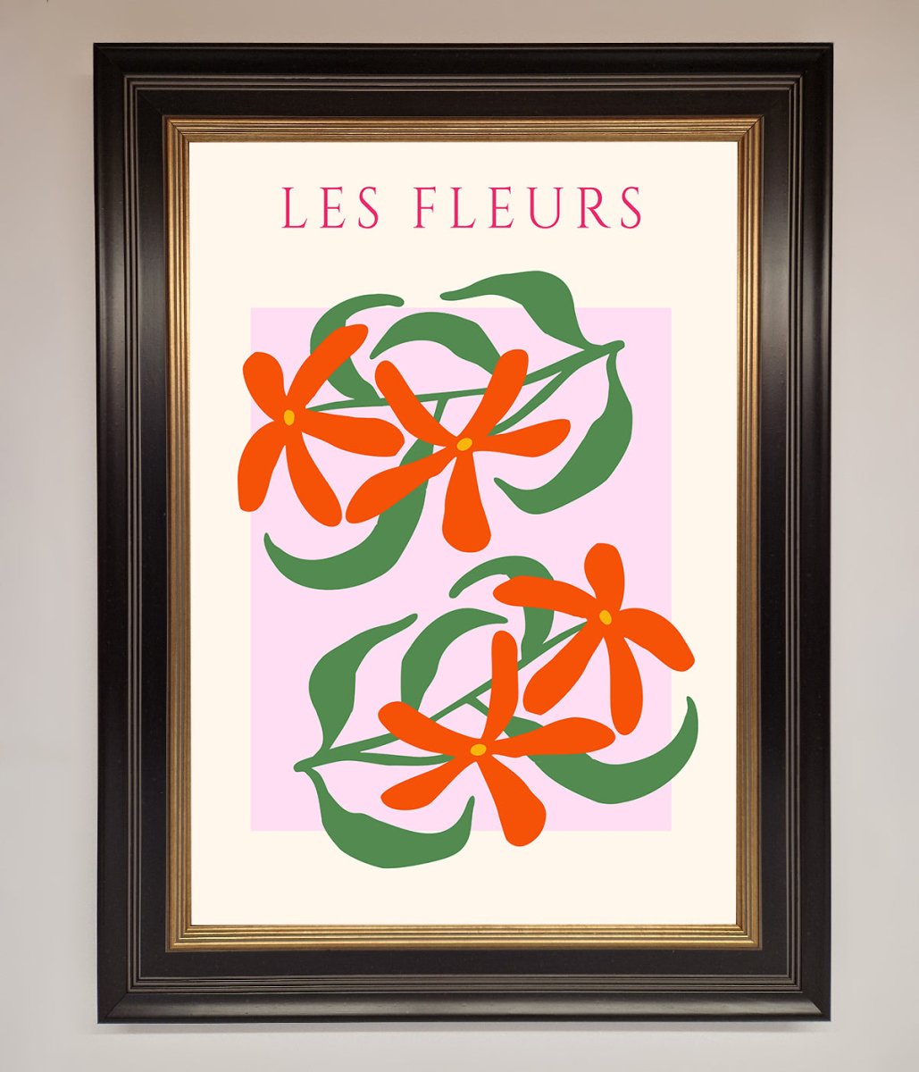 Les Fleurs Framed Print