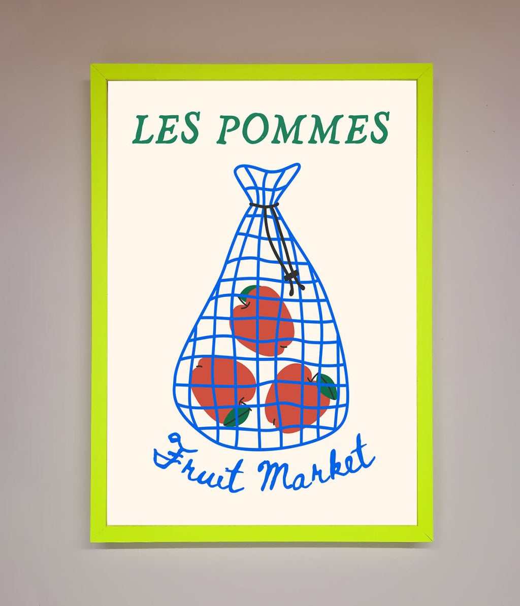 Les Pommes Framed Print