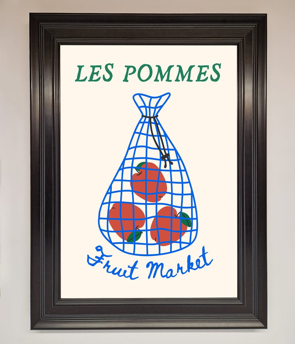 Les Pommes Framed Print