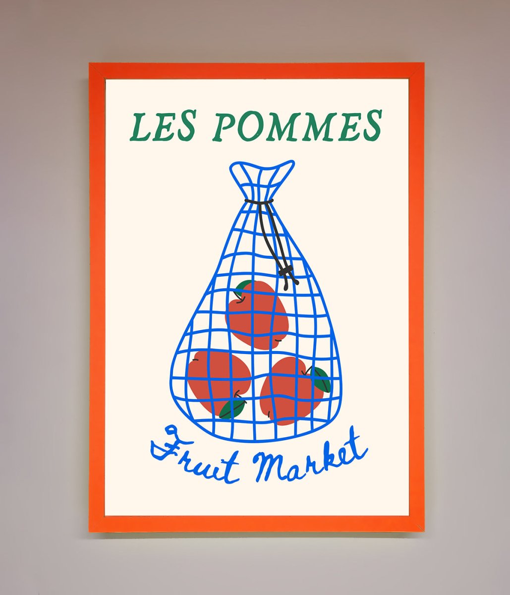 Les Pommes Framed Print