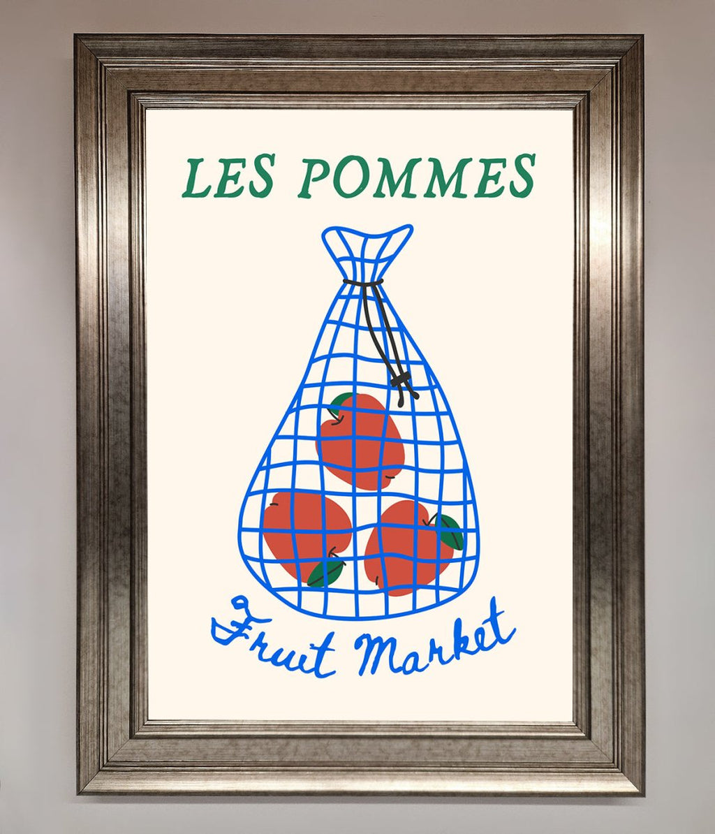 Les Pommes Framed Print