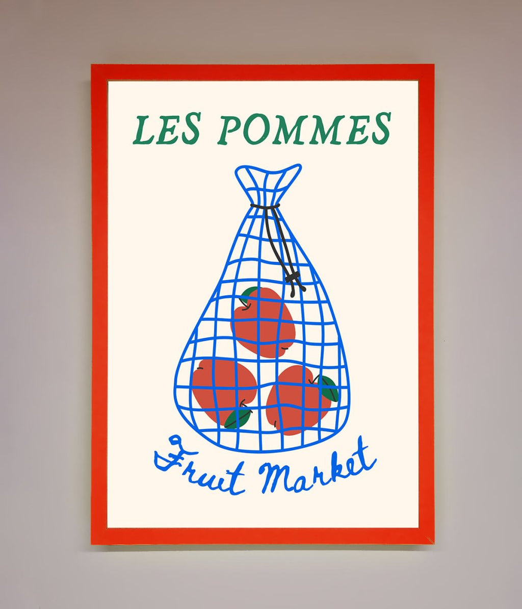 Les Pommes Framed Print