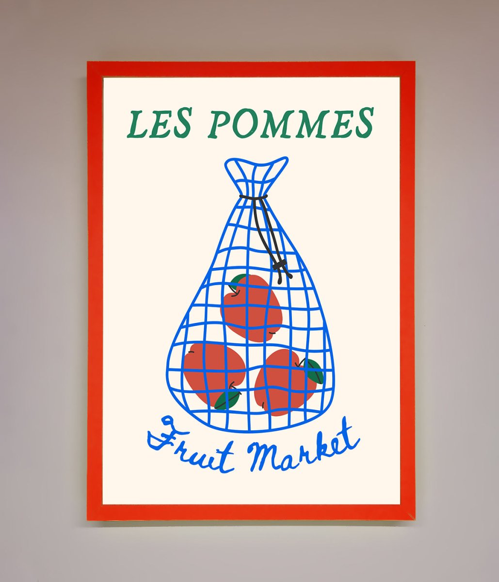 Les Pommes Framed Print