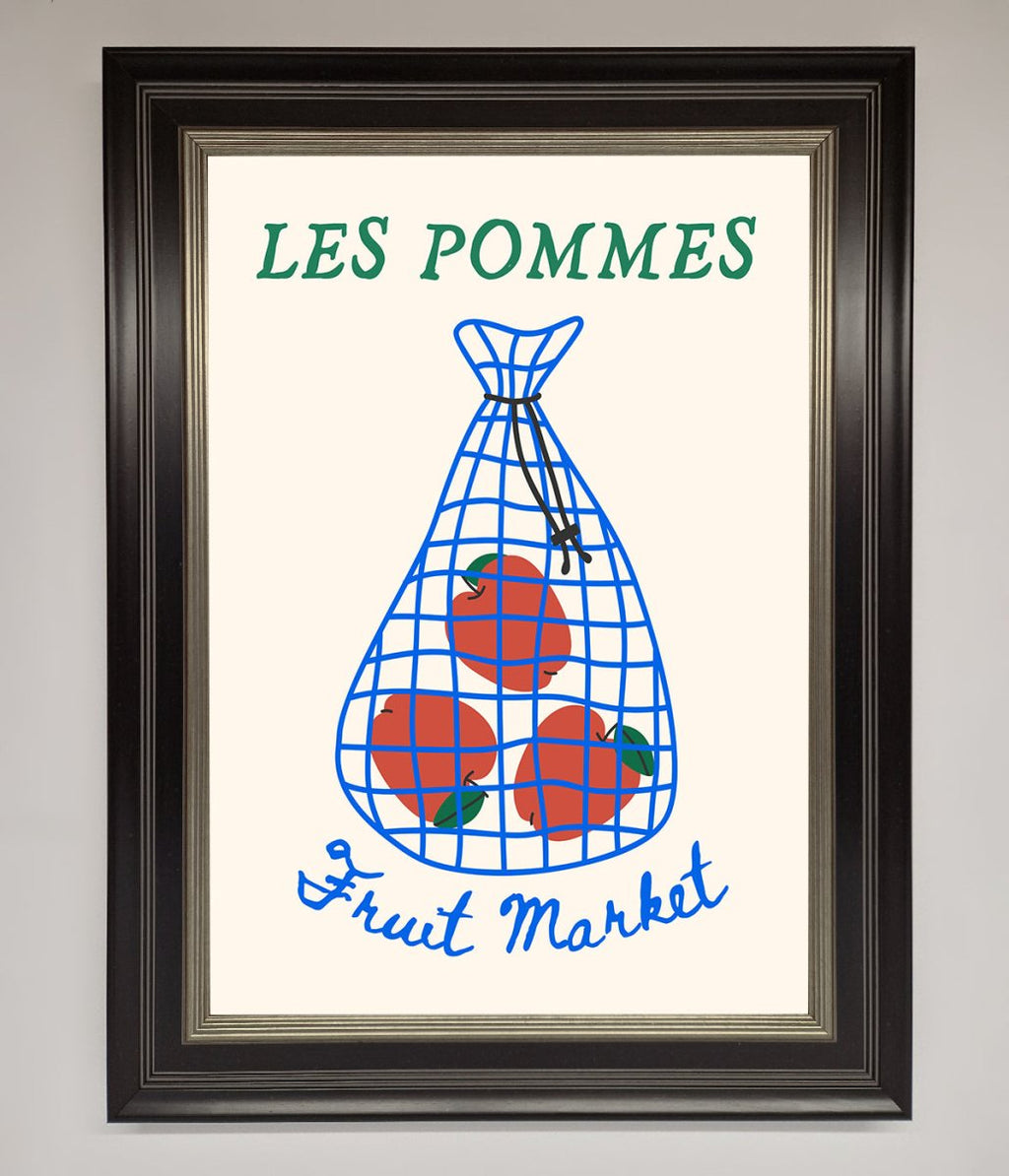 Les Pommes Framed Print