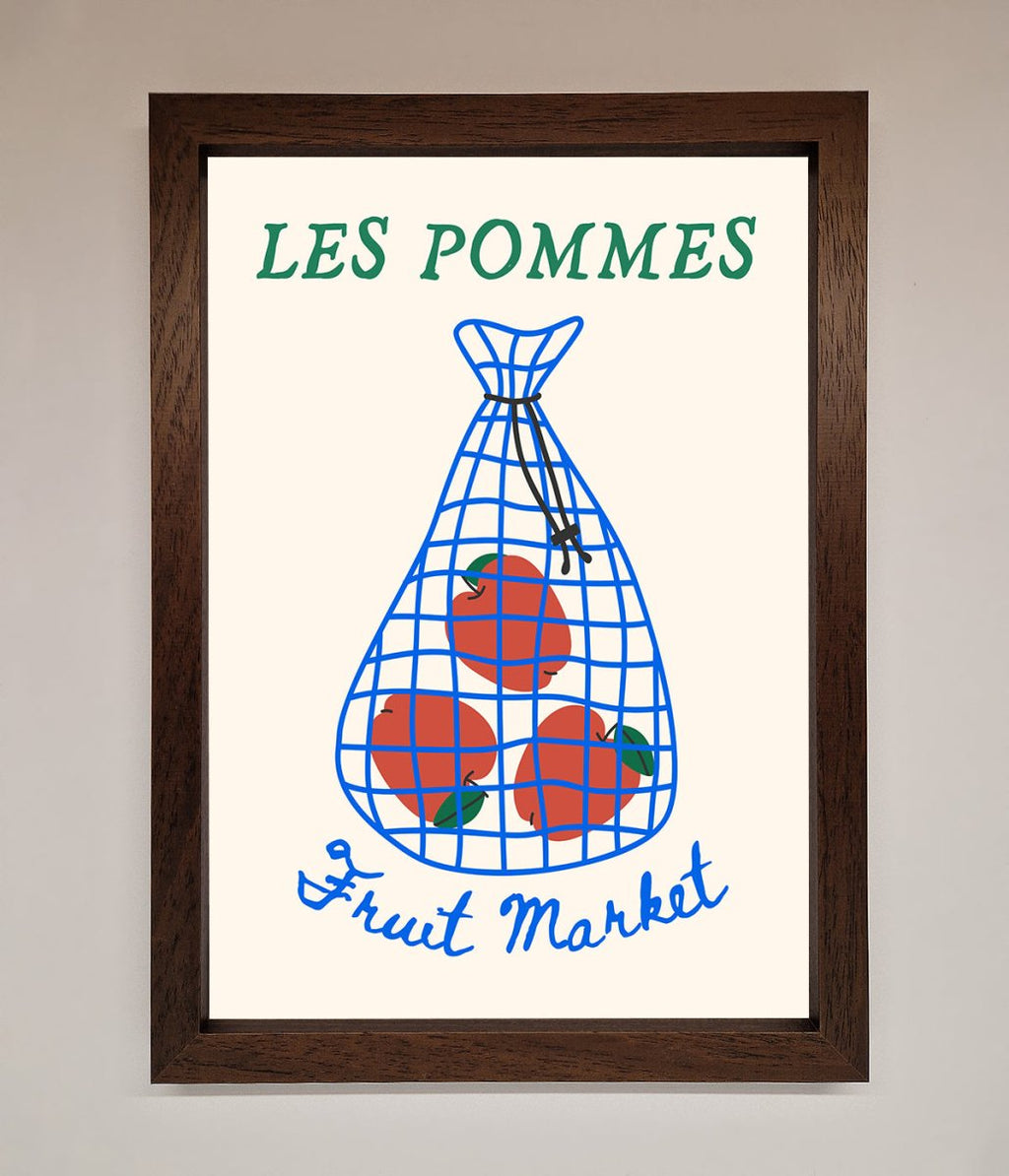 Les Pommes Framed Print