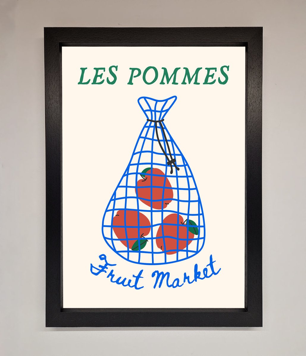 Les Pommes Framed Print