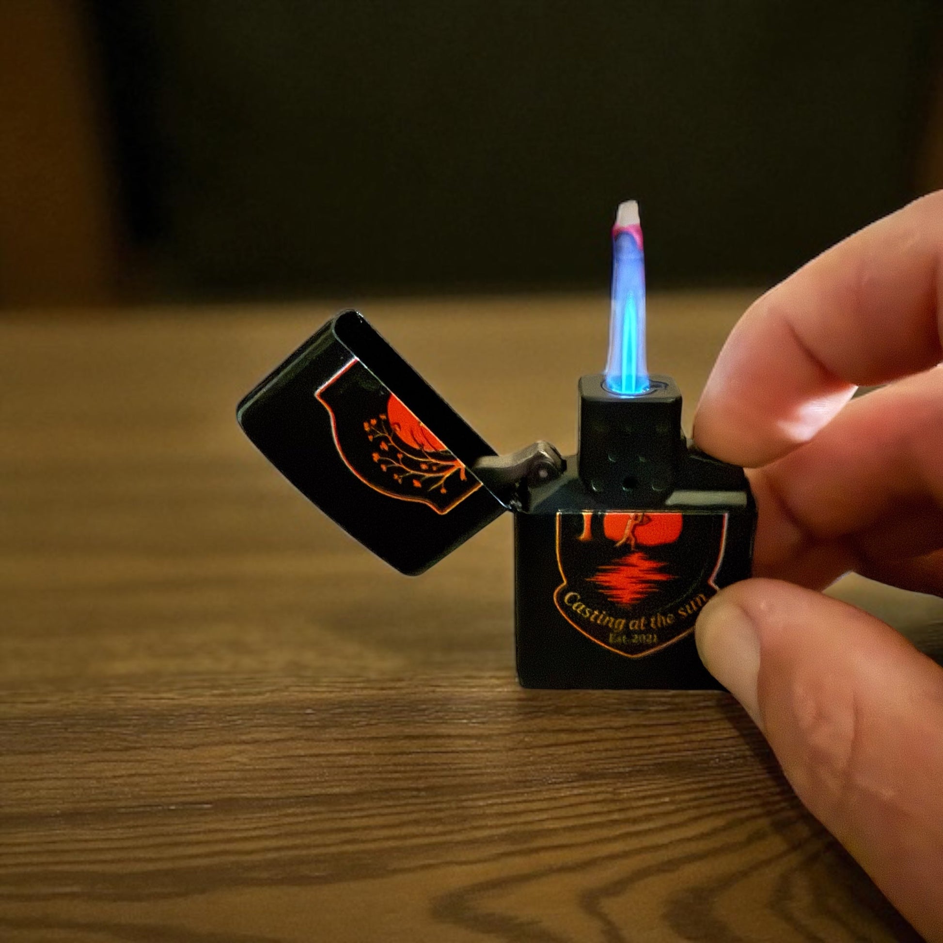 Casting At The Sun Windproof Jet Flame Lighter