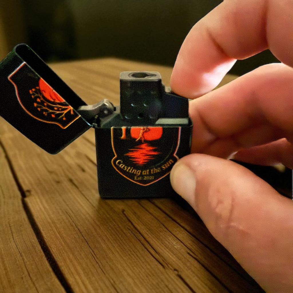 Casting At The Sun Windproof Jet Flame Lighter