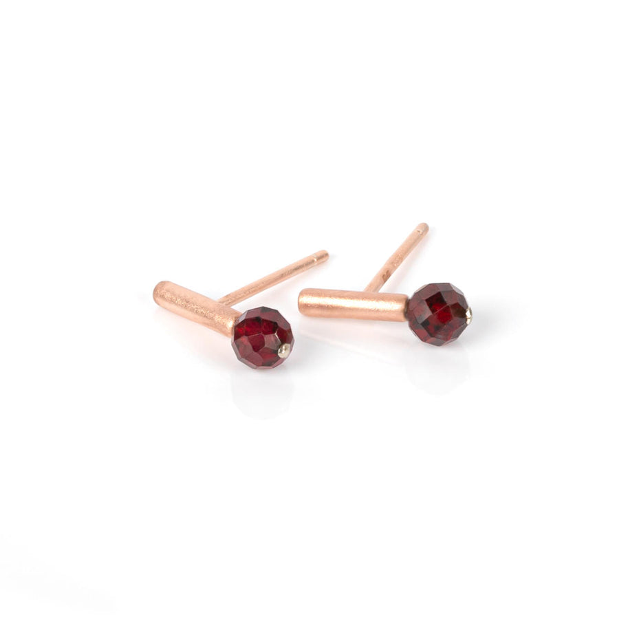 Silver 925 Light it Up Studs – Choose Rose Gold or Silver by MyaMoon at www.brixbailey.com