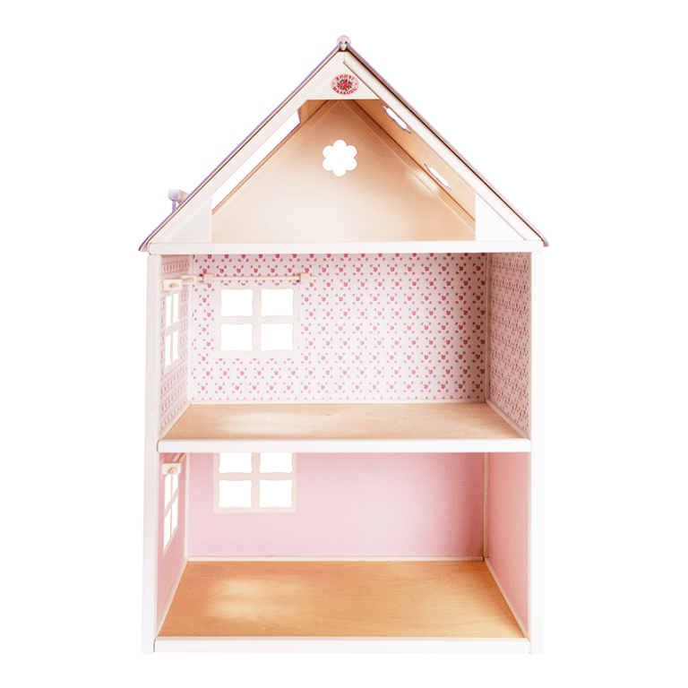 Roosi Wooden Dollhouse – Timeless Charm & Craftsmanship by ROOSI Traditional Toys at www.brixbailey.com