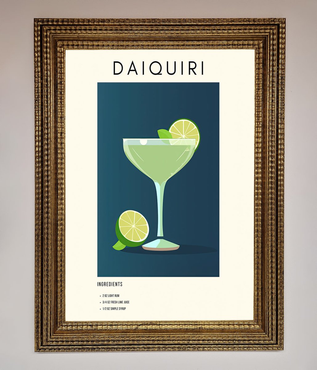 Lime Daiquiri Framed Poster