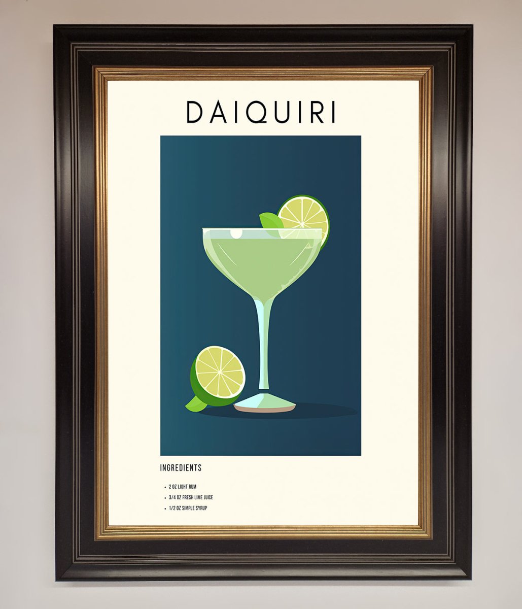 Lime Daiquiri Framed Poster