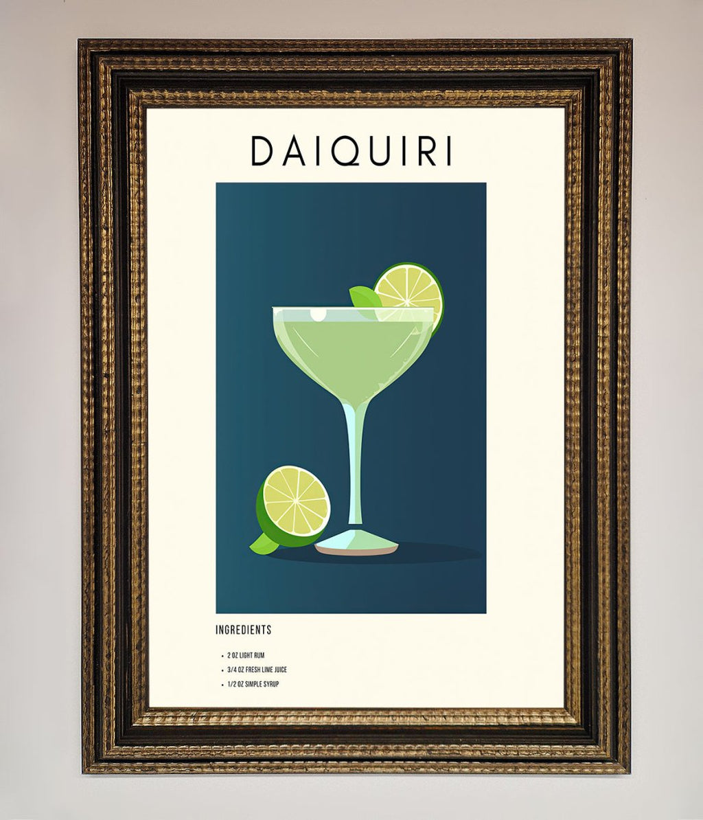 Lime Daiquiri Framed Poster