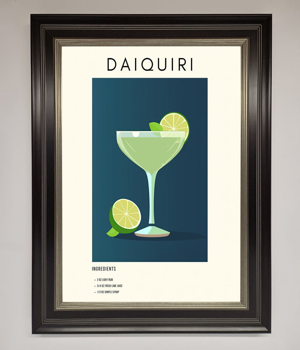Lime Daiquiri Framed Poster