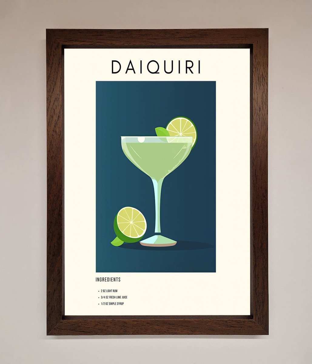 Lime Daiquiri Framed Poster