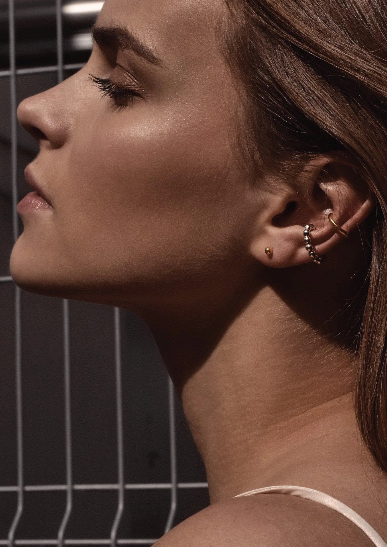 NO MORE Stack Masters Line Ear Cuffs - Stylish, No-Piercing Needed & Handmade with Warranty by NO MORE at www.brixbailey.com