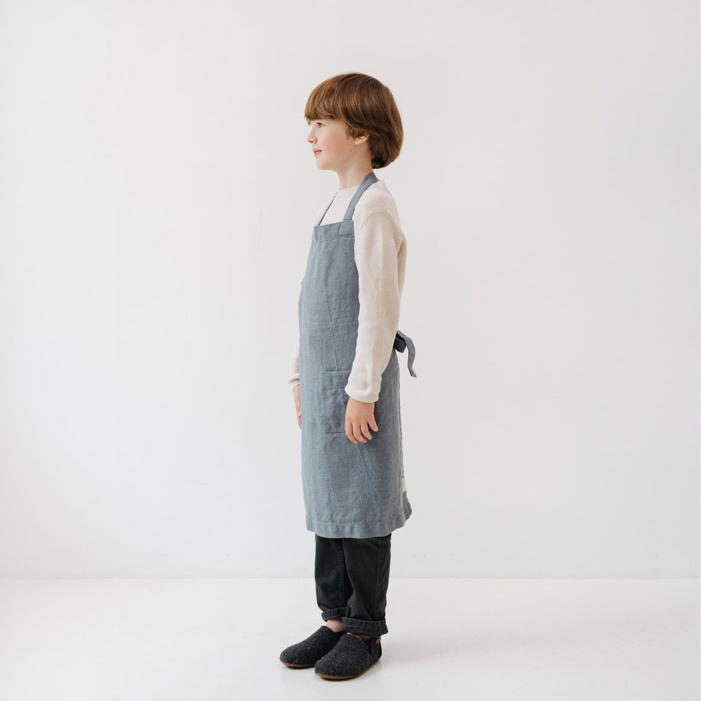 fog linen apron dress Full Apron: Black Shop Fog Linen