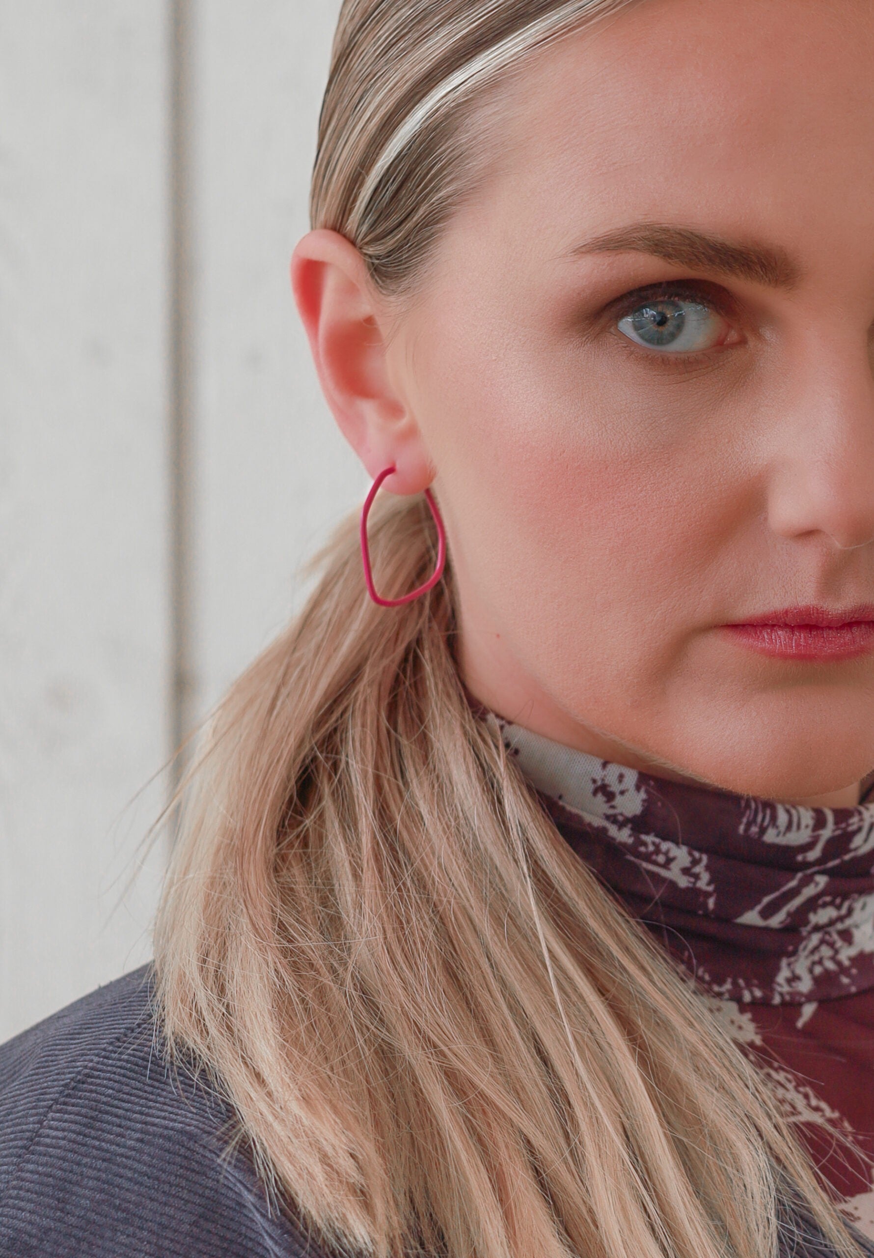 LINE Earrings - Feather Light, Colorful & Handcrafted by Lisa Kroeber Jewellery - Gift Box Included by Lisa Kroeber Jewellery at www.brixbailey.com