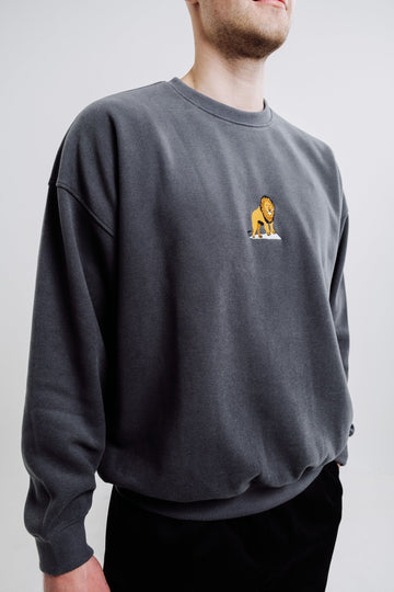 Lion Sweatshirt - Anthracite