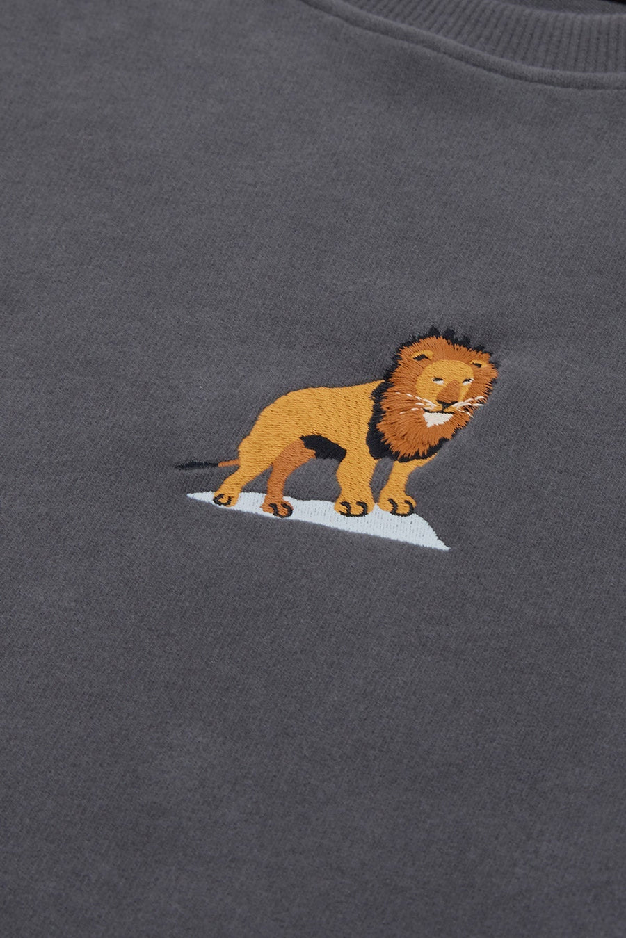 Lion Sweatshirt - Anthracite