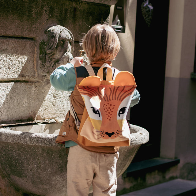 Playful Lion Backpack for Kids – Durable & Stylish by Muni at brixbailey.com