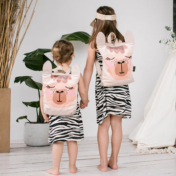 Llama-Themed Kids Backpack – Durable & Fun Outdoor Gear by Muni at www.brixbailey.com