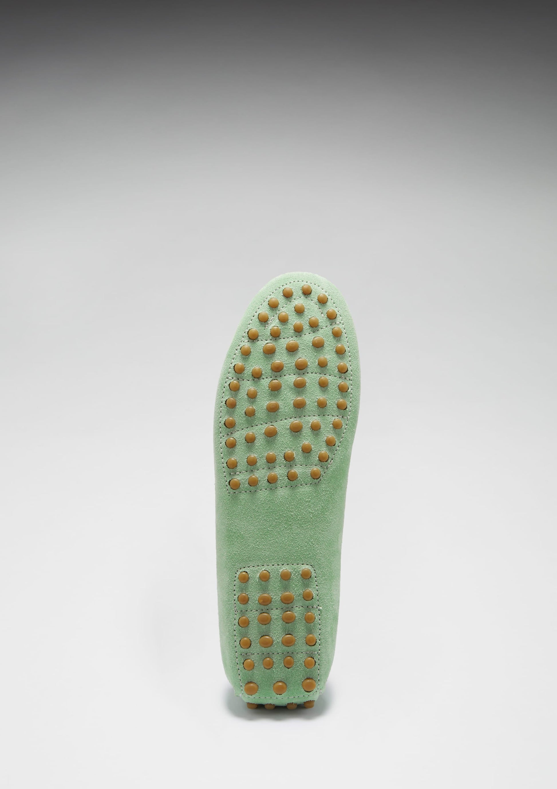 Women's Penny Driving Loafers in Lagoon Green Suede