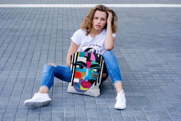Garbanota Handmade Backpack – Unique Art & Functional Design by Garbanota at www.brixbailey.com