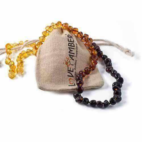 Adult Rainbow Baltic Amber Necklace Handmade