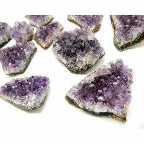 Purple Amethyst Druzy Cluster Pisces Birthstone