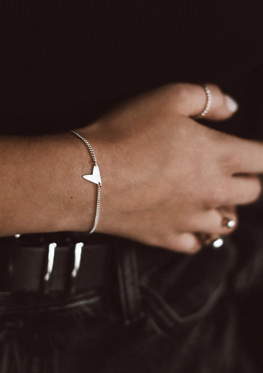 Heartbreaker Bracelet - Elegant Sterling Silver, Handmade & Eco-Friendly - Includes 2-Year Warranty by NO MORE at www.brixbailey.com