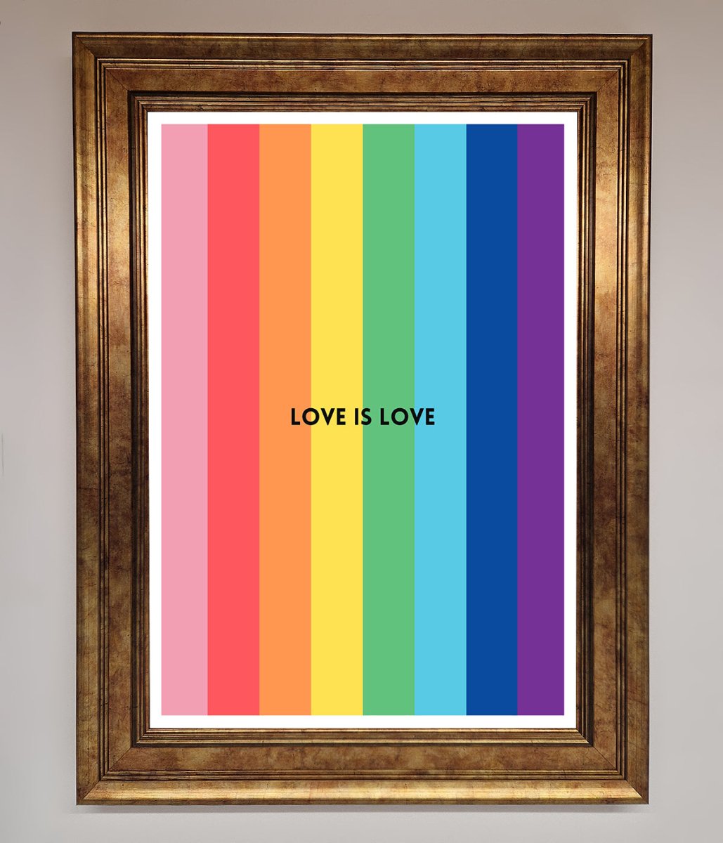 Love Is Love Framed Print
