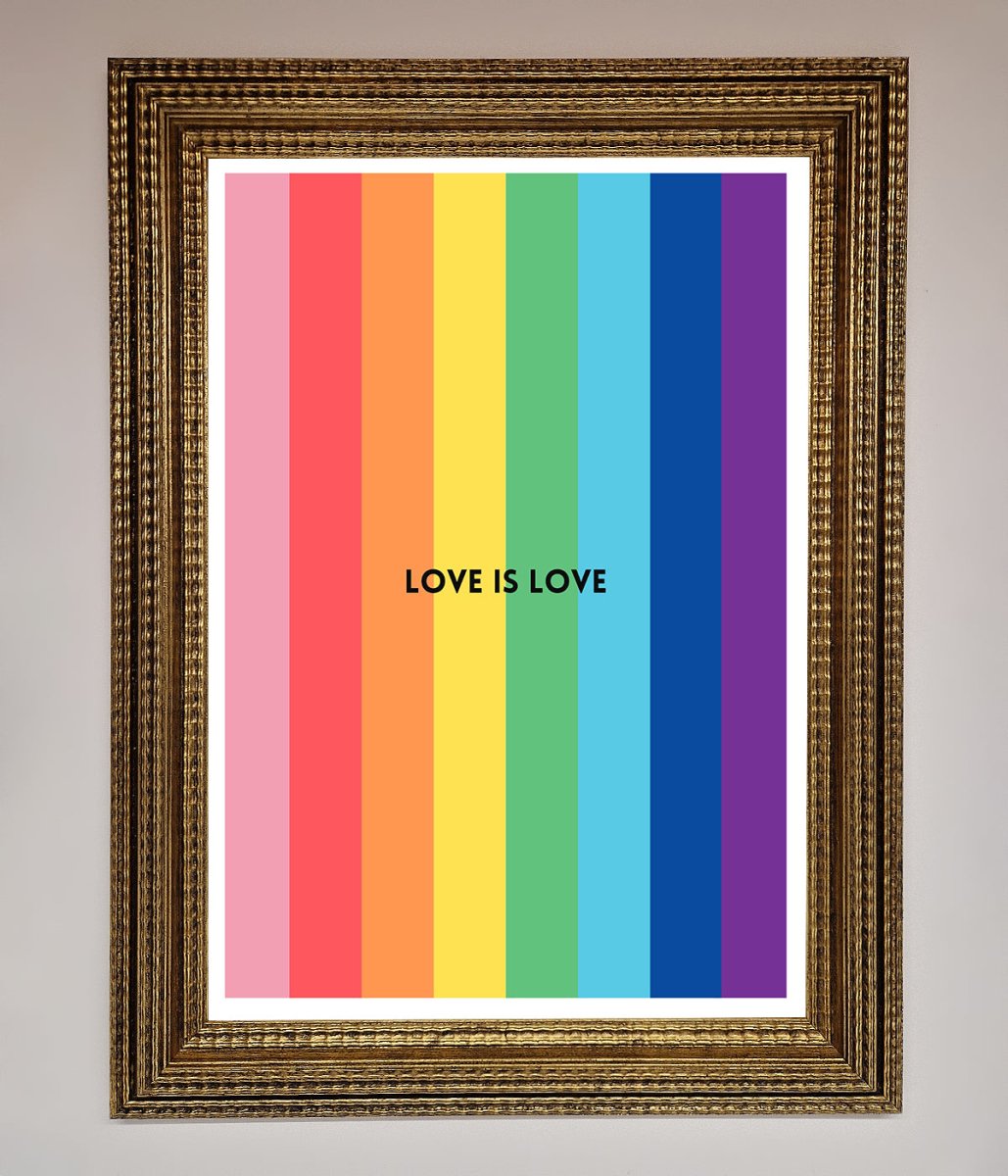 Love Is Love Framed Print