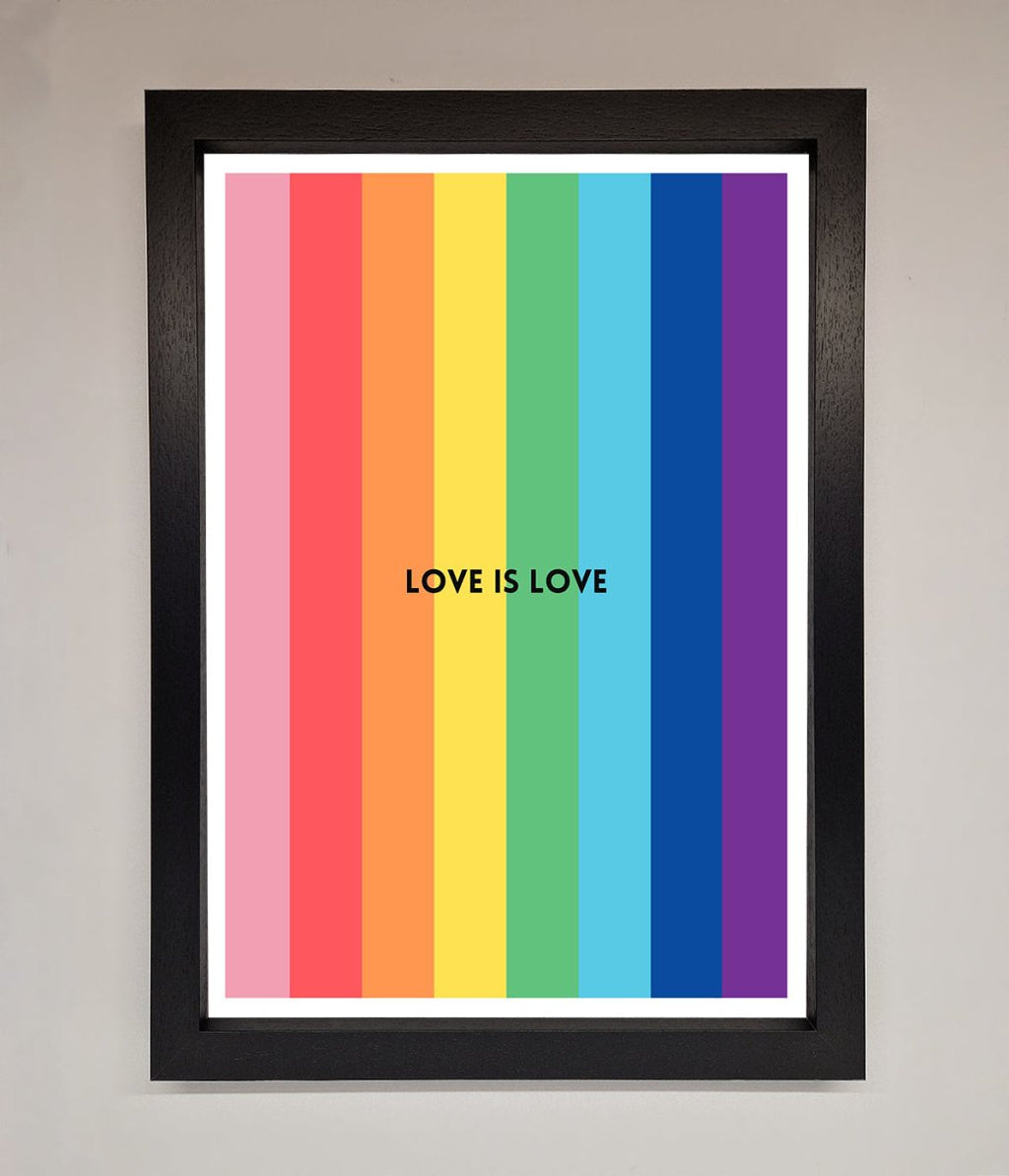 Love Is Love Framed Print