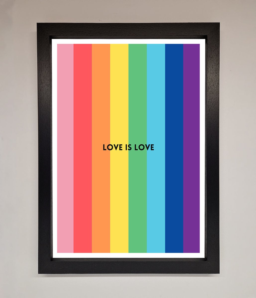 Love Is Love Framed Print
