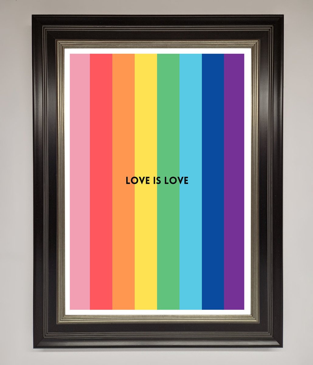 Love Is Love Framed Print