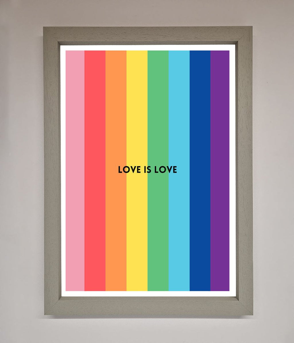 Love Is Love Framed Print