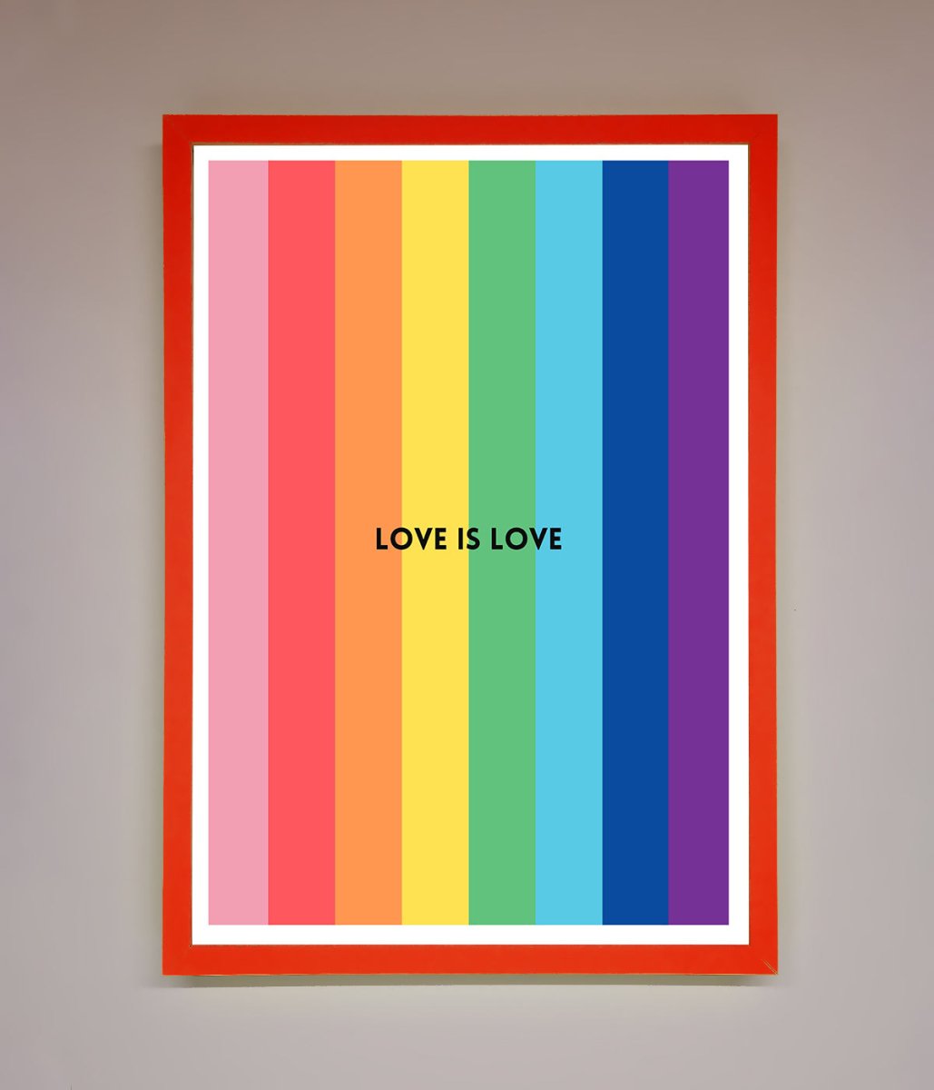 Love Is Love Framed Print